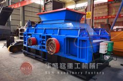 导致对辊破碎机无法正？脑